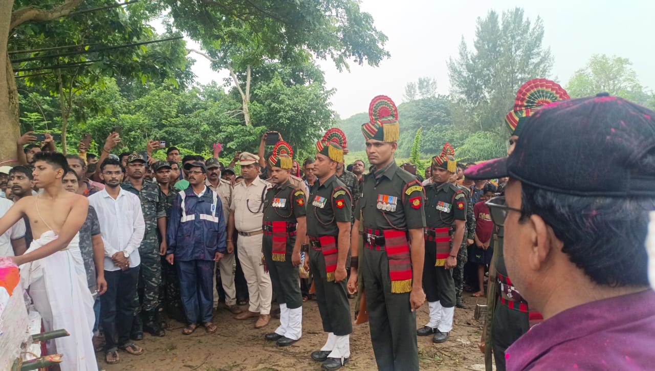 ପଞ୍ଚଭୂତ ରେ ବିଲୀନ ହେଲେ ସହିଦ ଯବାନ ଶ୍ୟାମସୁନ୍ଦର