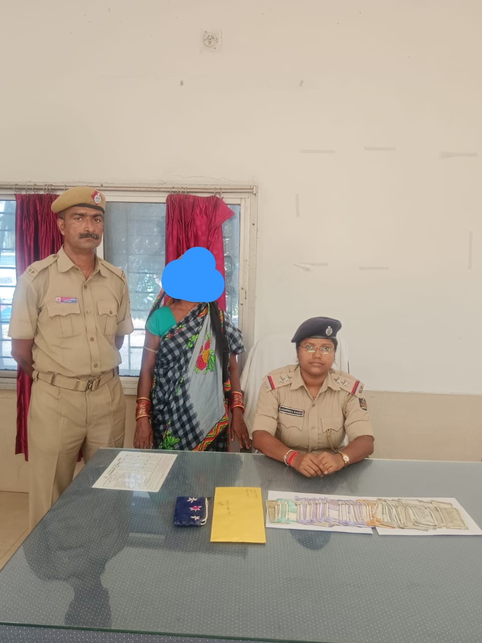 ସମୁଦ୍ରକୁଳ ଥାନା ଦ୍ୱାରା ବ୍ରାଉନ ସୁଗାର ଜବତ, ଜଣେ ମହିଳା ଗିରଫ