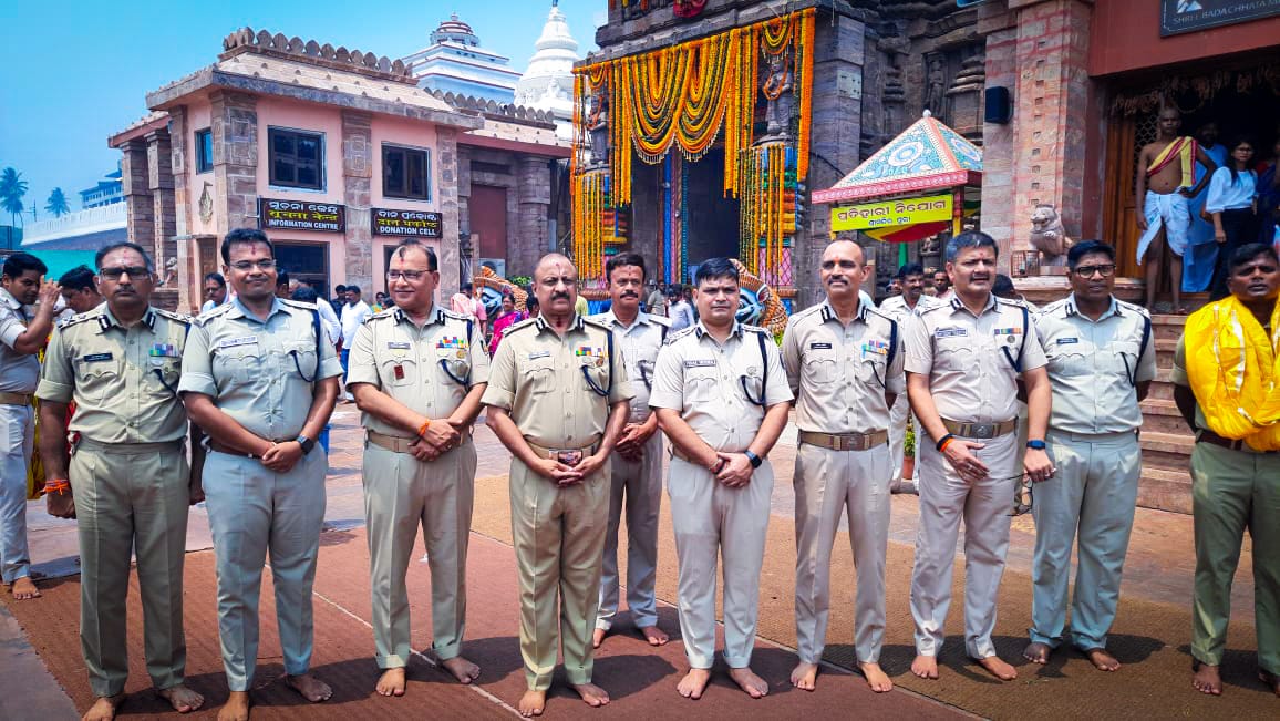 ପୋଲିସ ଡିଜି ୱାଇ.ବି.ଖୁରାନିଆ। ଆଗାମୀ ରଥଯାତ୍ରାକୁ କିଭଳି ଭାବେ ଶୃଙ୍ଖଳିତ କରିବେ ସେନେଇ ସମୀକ୍ଷା କରିବେ