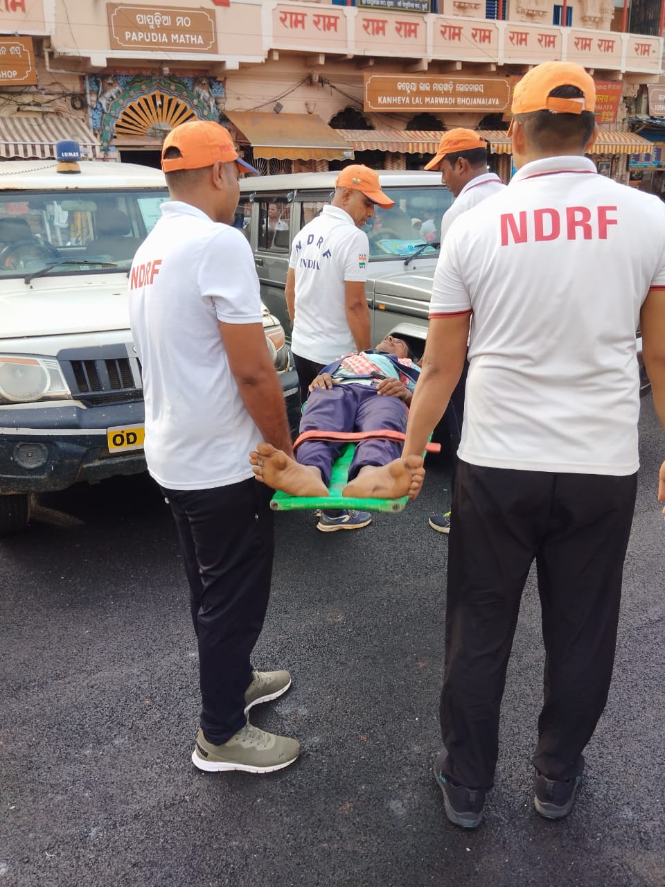 ରଥଯାତ୍ରା ପାଇଁ ମକ ଡ୍ରିଲ ଅନୁଷ୍ଠିତ।