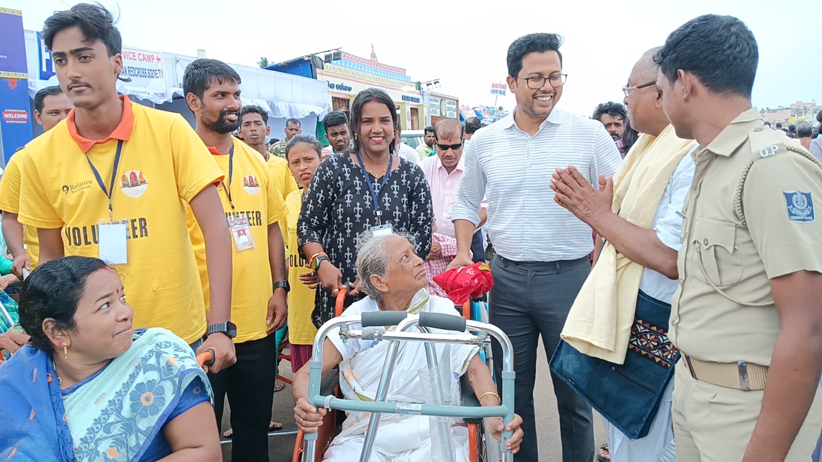 ଦିବ୍ୟାଙ୍ଗ ମାନଙ୍କୁ ଦର୍ଶନ ସୁବିଧା ବ୍ୟବସ୍ଥା କଲା ପ୍ରଶାସନ।