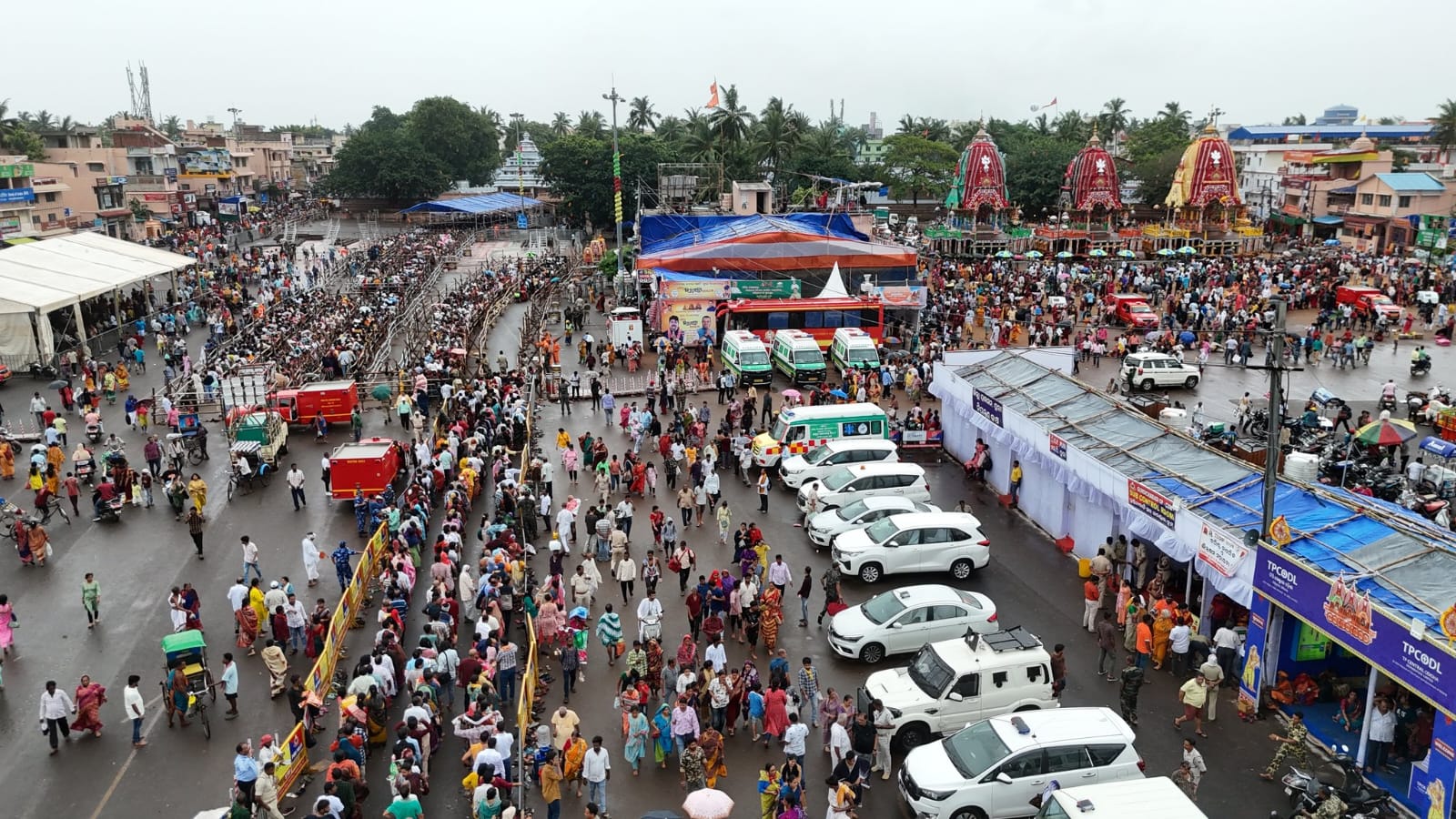 ବାହୁଡା଼ ଯାତ୍ରା ଶୃଙ୍ଖଳିତ କରିବା ପାଇଁ ପୋଲିସ ଓ ପ୍ରଶାସନ ପକ୍ଷରୁ ସମସ୍ତ ପ୍ରସ୍ତୁତି ହୋଇଚି। 