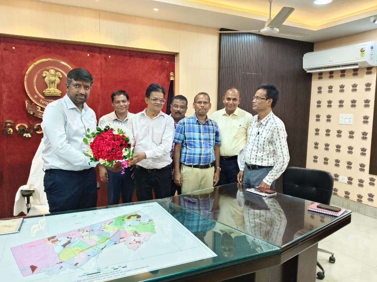 ପୁରୀ ରେ ନୂତନ ଜିଲ୍ଲାପାଳ ଙ୍କ ଯୋଗଦାନ।