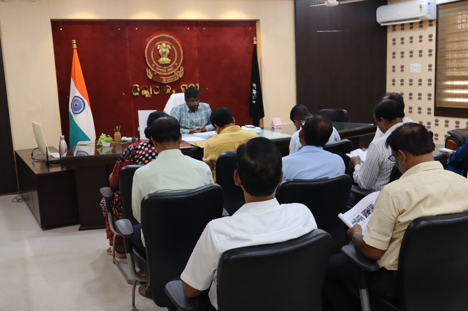 ପୁରୀ ଜିଲ୍ଲା ମୌଳିକ ସାକ୍ଷରତା ଓ ସଂଖ୍ୟାଜ୍ଞାନ ପ୍ରକଳ୍ପ ପରିଚାଳନା କମିଟିର ସମୀକ୍ଷା ବୈଠକ