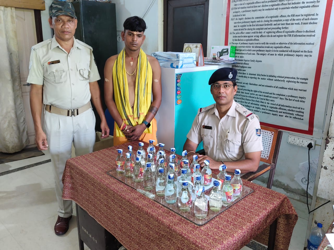 ଦେଶୀମଦ ଆସ୍କାଫର୍ଟି ଜବତ, ଜଣେ ଗିରଫ 