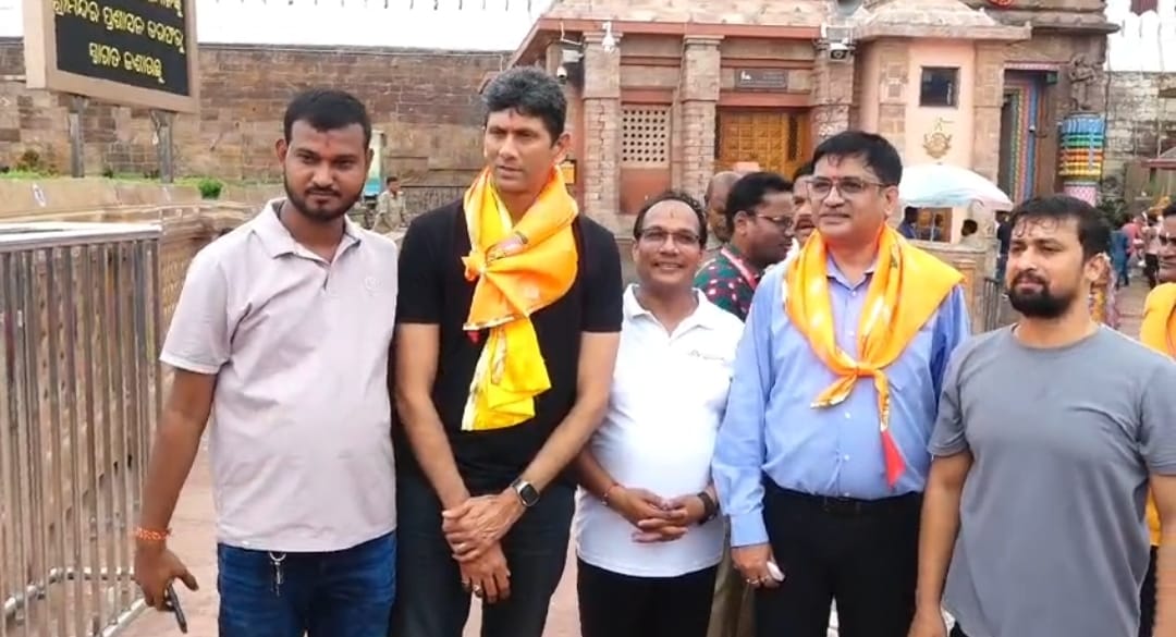 ମହାପ୍ରଭୁଙ୍କୁ ଦର୍ଶନ କଲେ ଭାରତର ପୂର୍ବତନ ପେସ୍ ବୋଲର ଭେଙ୍କଟେଶ ପ୍ରସାଦ