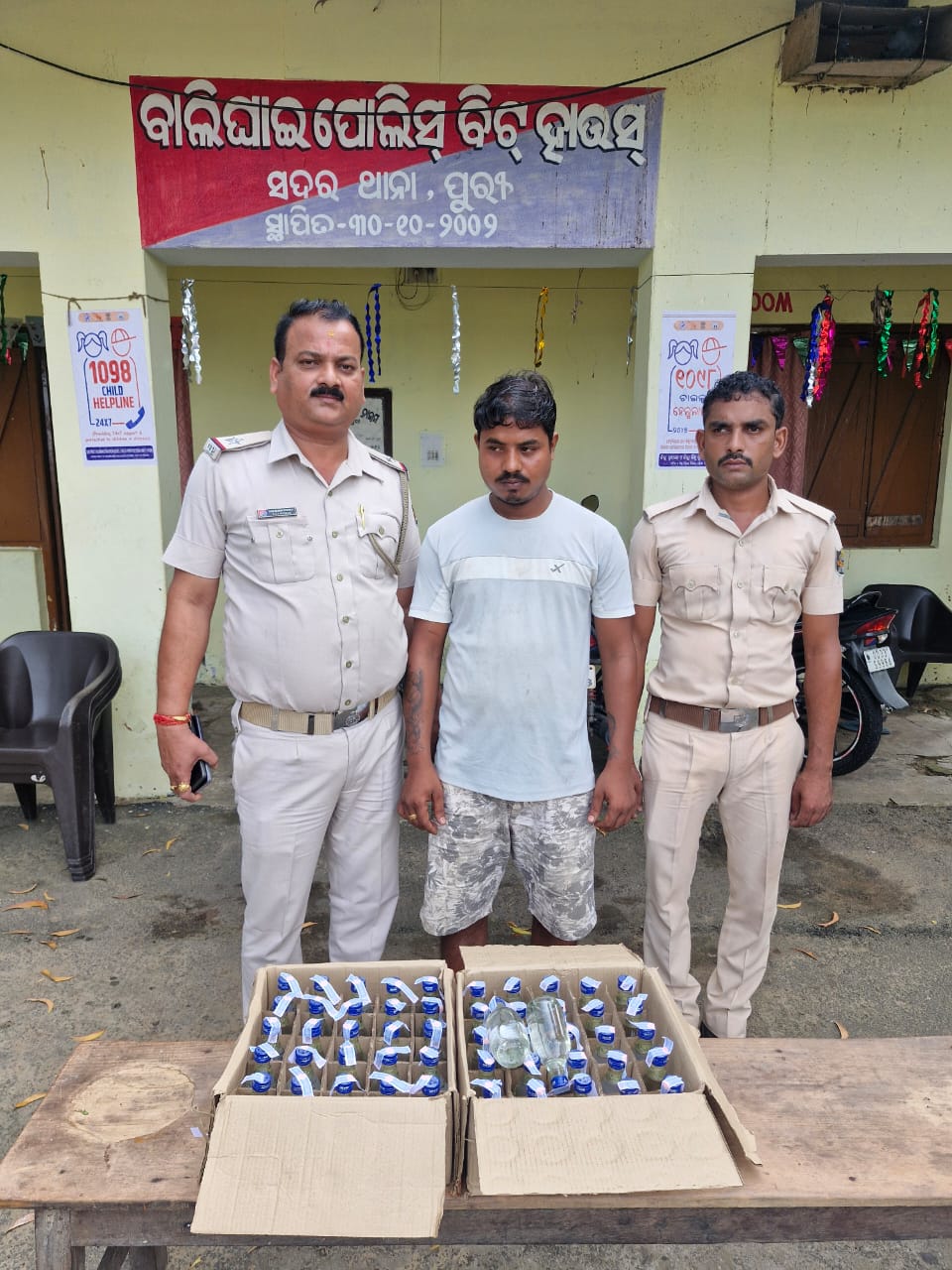 ଦେଶୀ ମଦ ଜବତ, ଜଣେ ଗିରଫ 