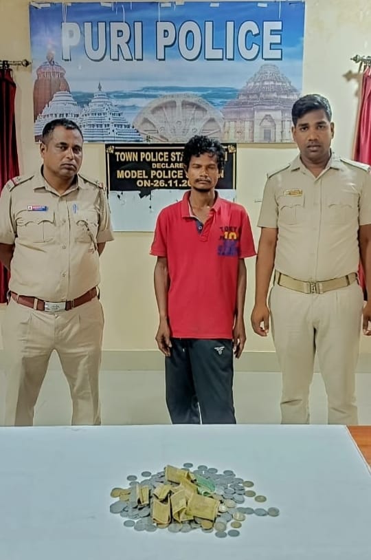 ସଙ୍କଟ ତାରିଣୀ ମନ୍ଦିର ହୁଣ୍ଡିରୁ ଚୋରି ମାମଲା, ଅଭିଯୁକ୍ତ ଗିରଫ 