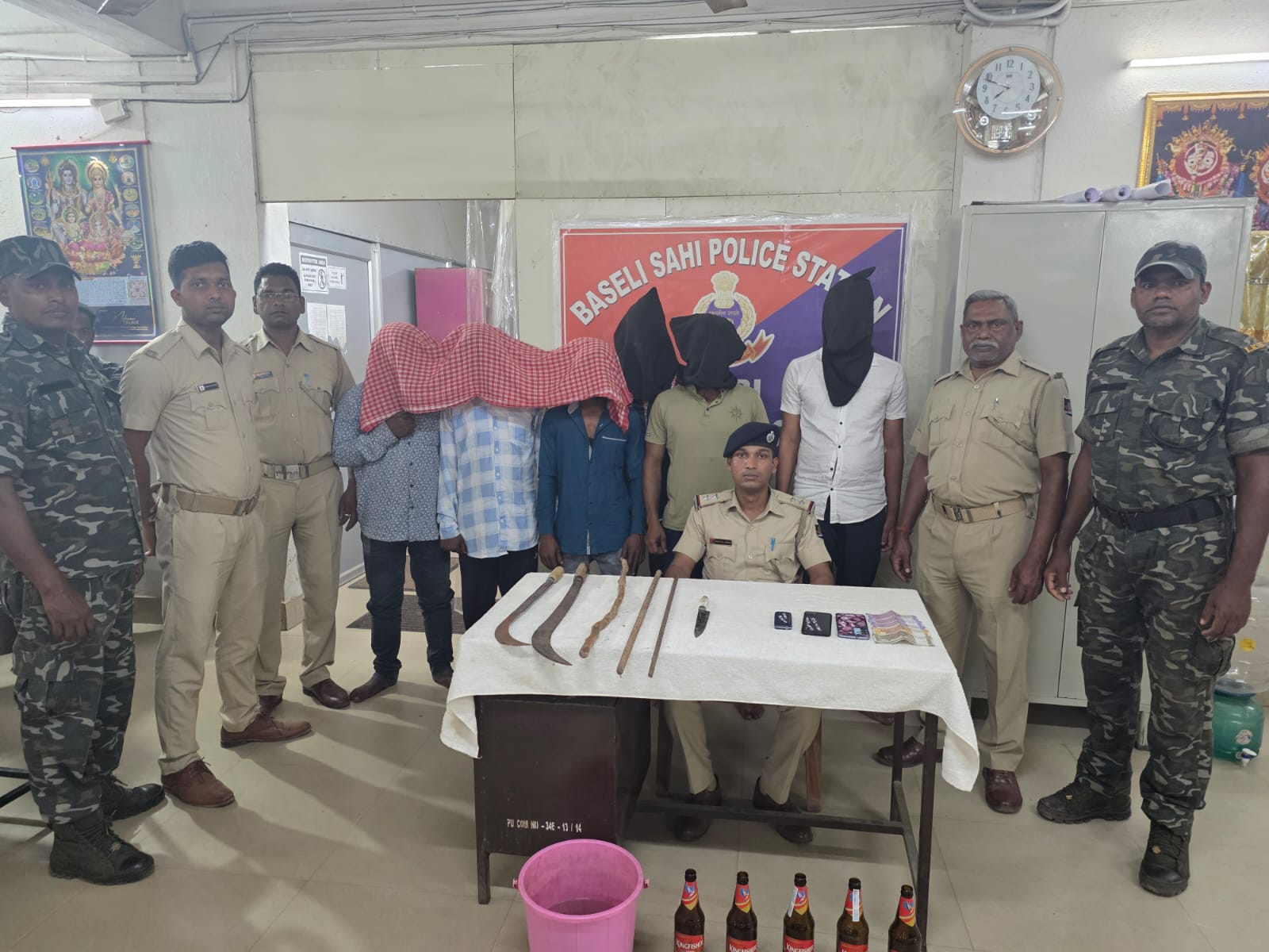 ଡକାୟତି ଯୋଜନା ପଣ୍ଡ, ୬ ଗିରଫ 