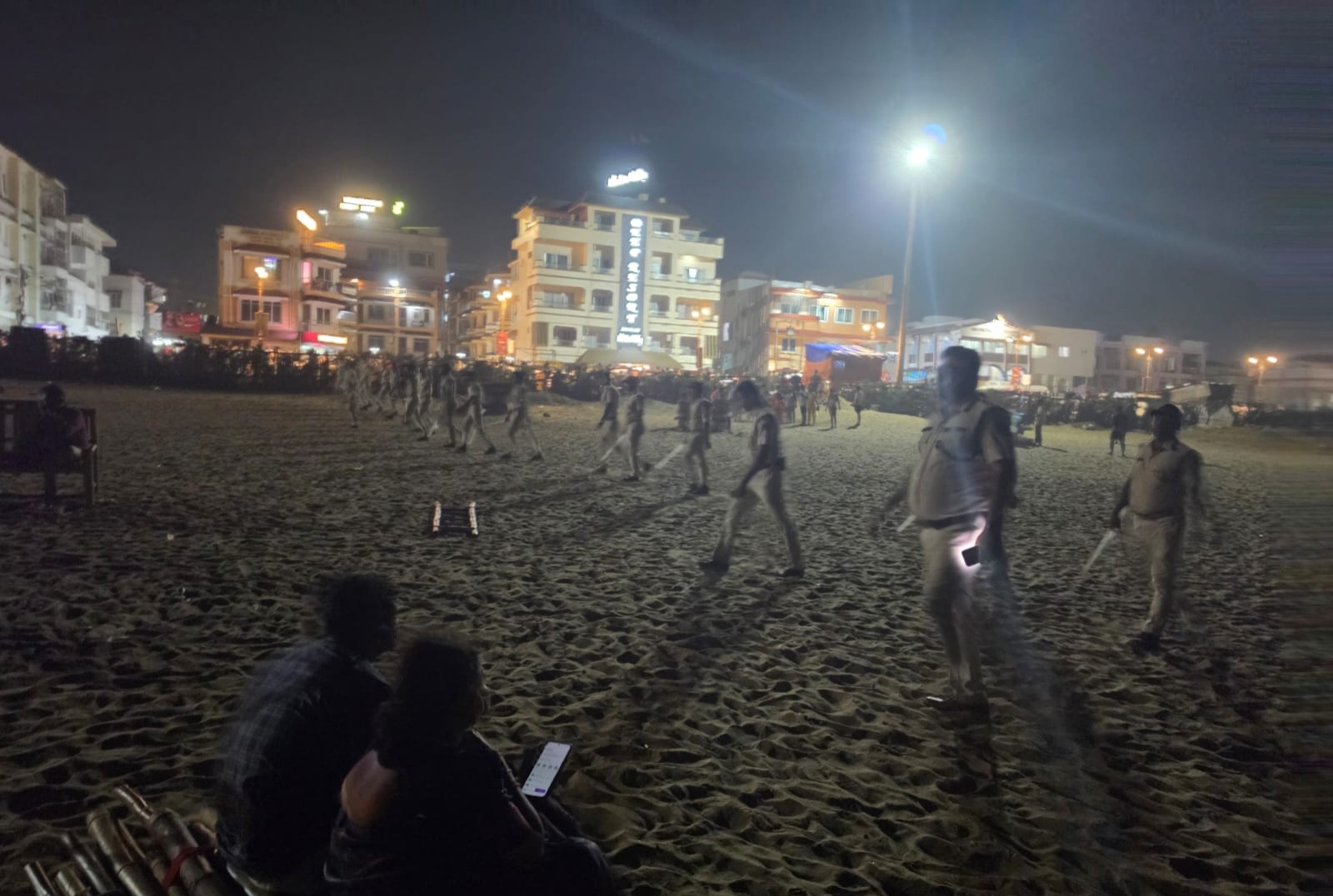 ପୁଲିସର ବିଚ୍ ପାଟ୍ରୋଲିଂ ଅଭିଯାନ
