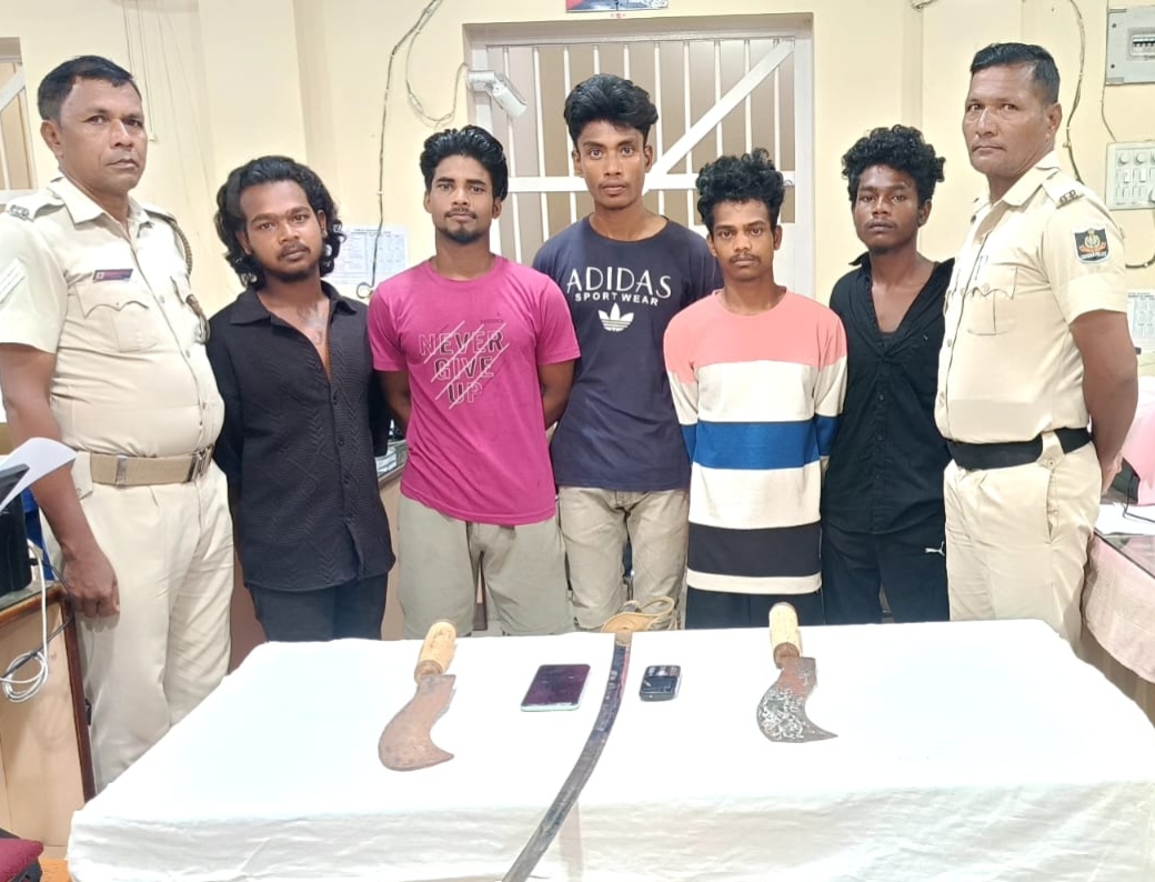 ଡକାୟତି ଯୋଜନା ପଣ୍ଡ, ୫ ଗିରଫ 