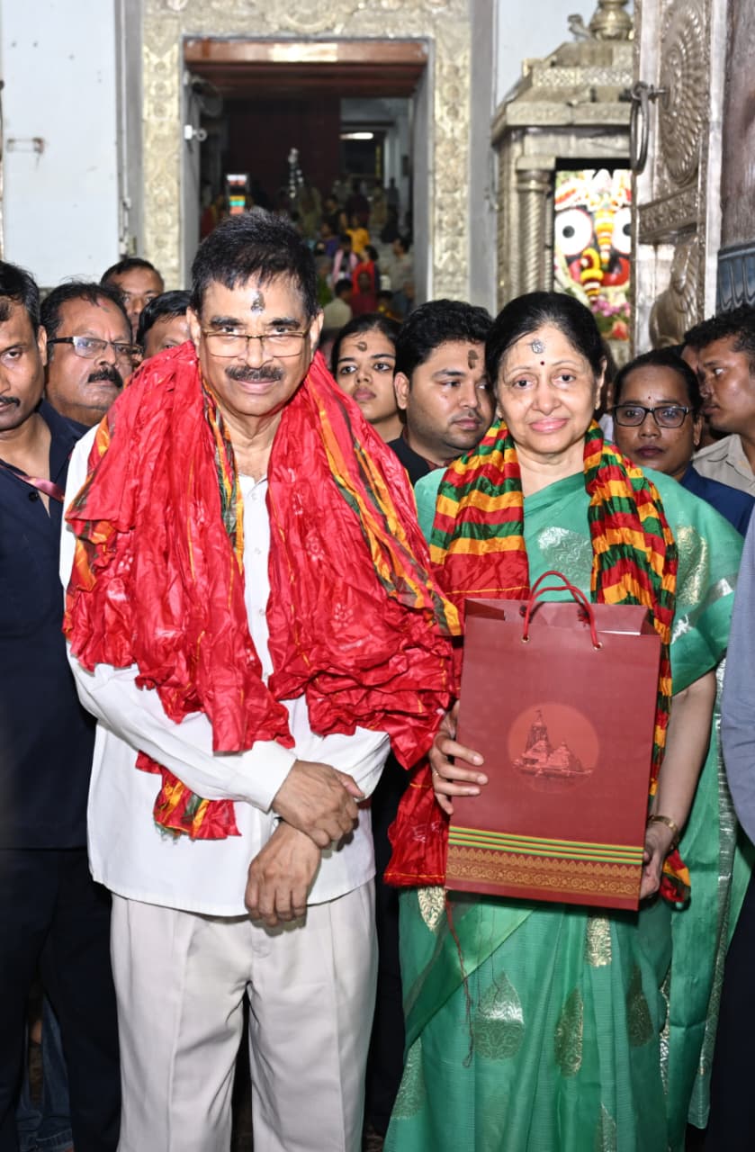 ମହାପ୍ରଭୁଙ୍କ ଦର୍ଶନ କଲେ ରାଜ୍ୟପାଳ