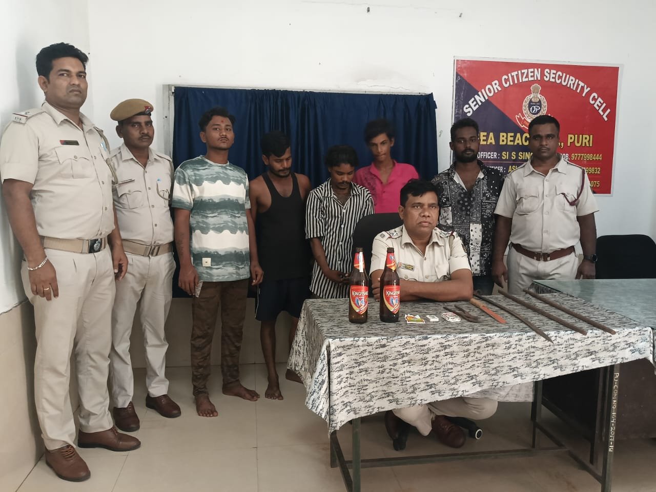 ଡକାୟତି ଯୋଜନା ପଣ୍ଡ, ୫ ଗିରଫ 
