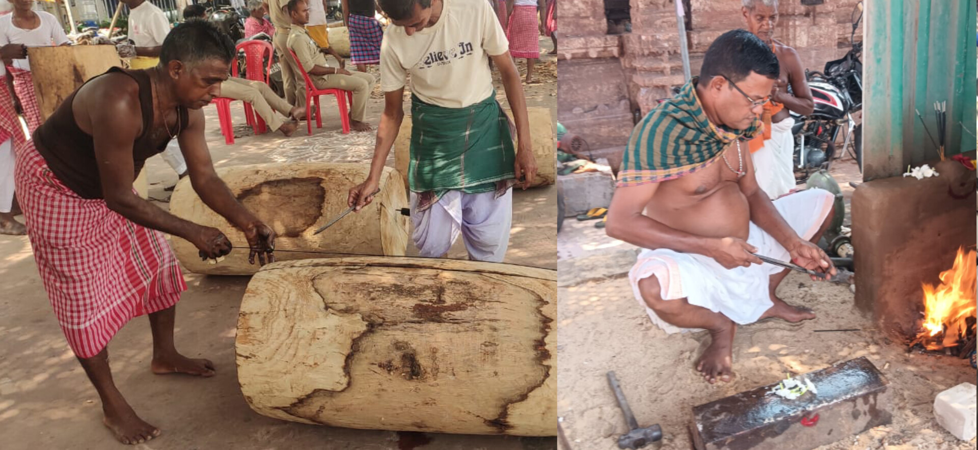 ଦୋଳବେଦୀ କୋଣରେ କମାର ଶାଳ