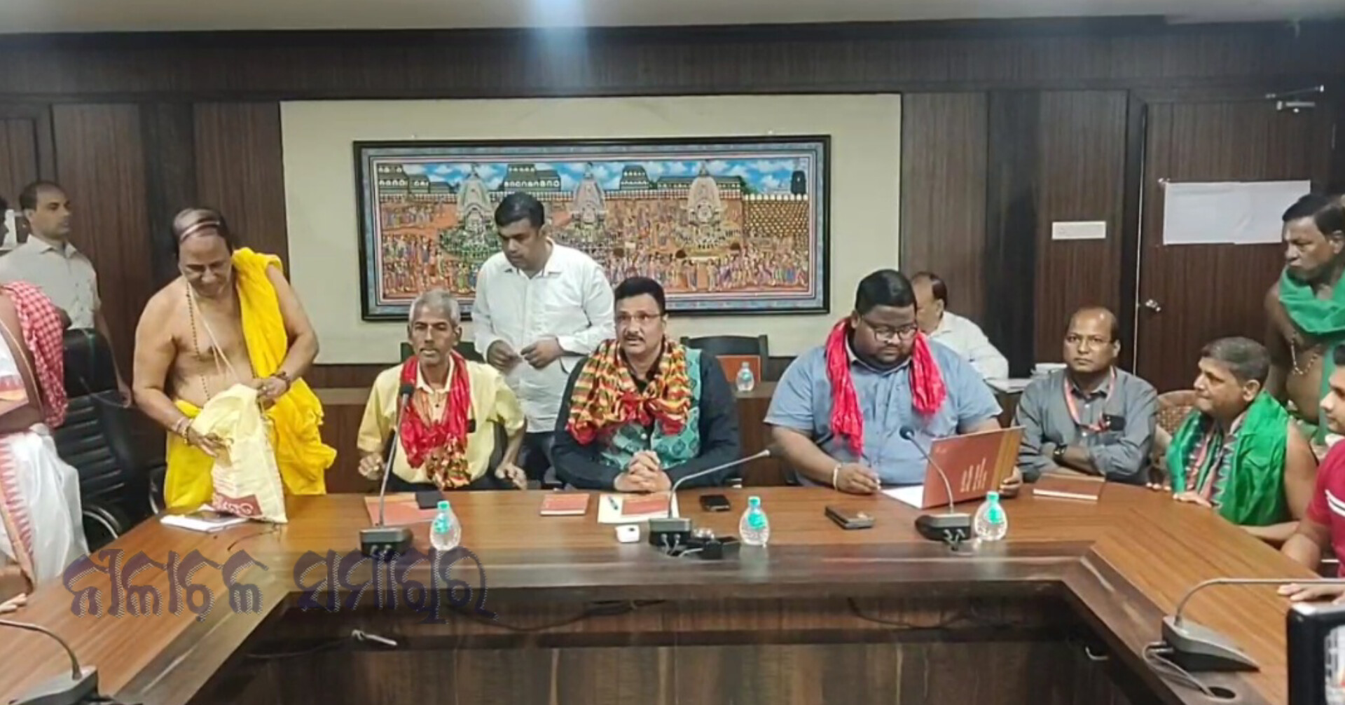 ମହାପ୍ରଭୁଙ୍କ ଘୋଷଯାତ୍ରା କୁ ଶୃଙ୍ଖଳିତ କରିବା ପାଇଁ ବସିଲା ଛାତିଶା ନିଯୋଗ ବୈଠକ।।