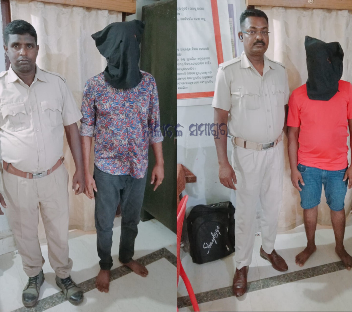 ଦୁଇଜଣ ୱାରେଣ୍ଟିକୁ ଗିରଫ