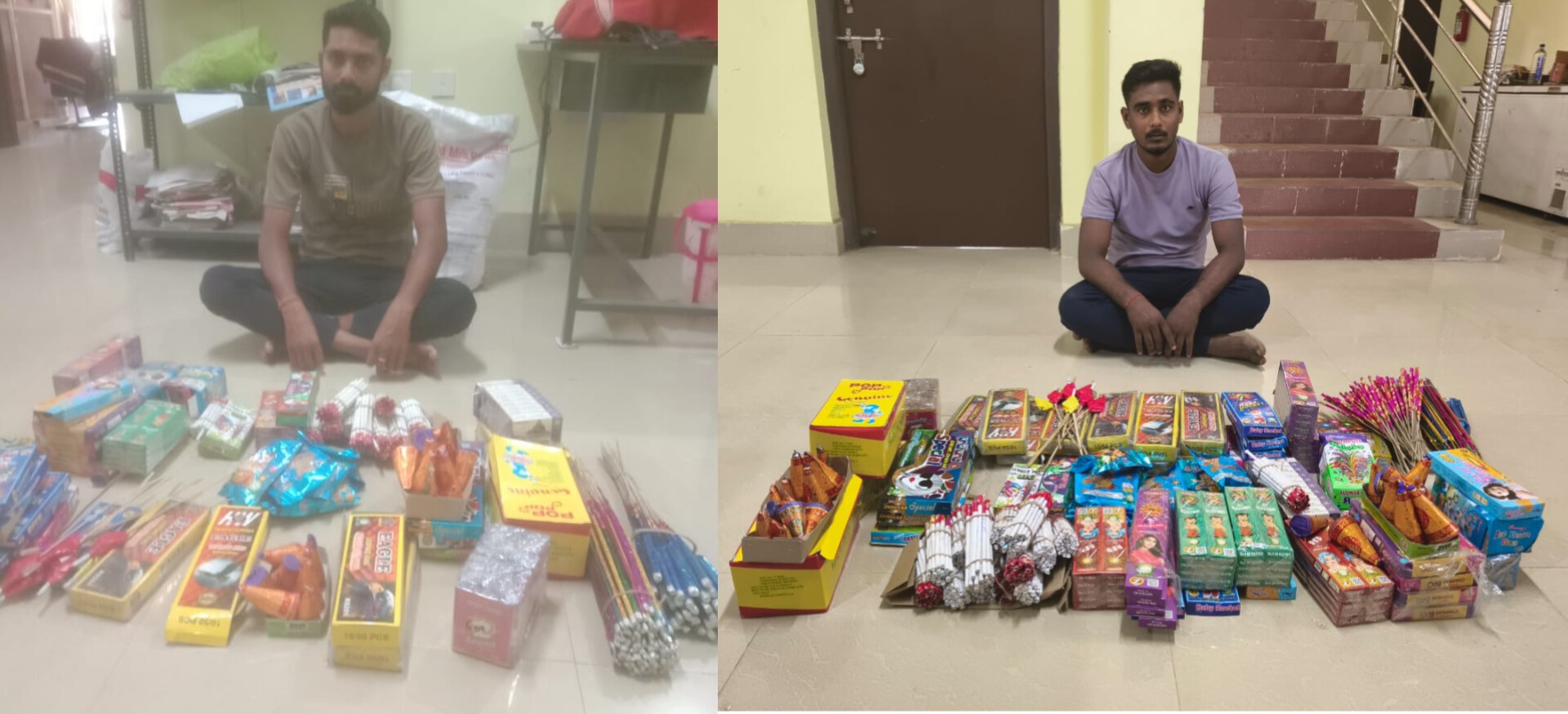  କାକଟପୁର ଥାନା ଦ୍ୱାରା ବାଣ ଜବତ, ୨ ଗିରଫ 