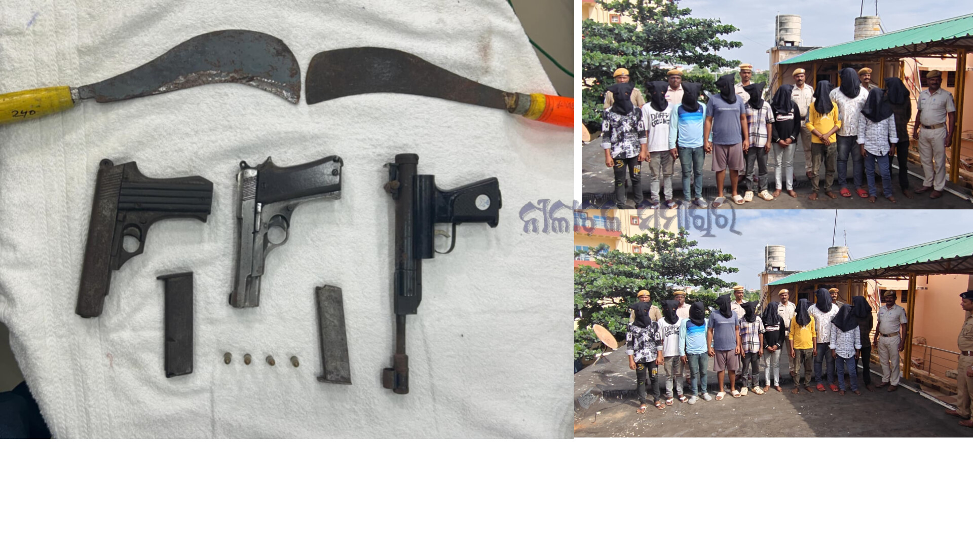 ପୋଲିସକୁ ମିଳିଲା ବଡ଼ ସଫଳତା  ଦୁଇଟି ଡକାୟତି ଗ୍ୟାଙ୍ଗକୁ ଧରିବାରେ ସକ୍ଷମ ହୋଇଛି