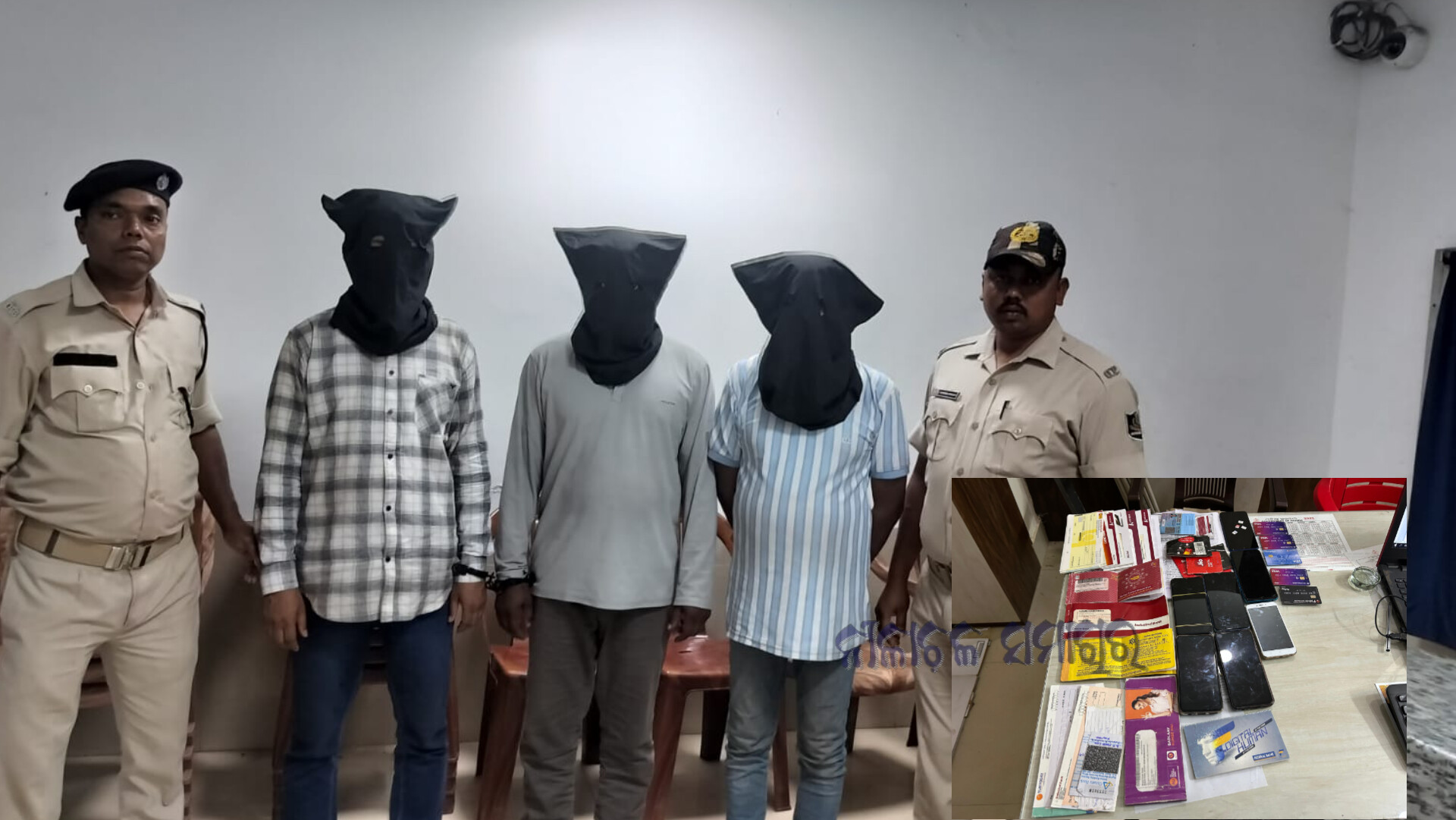 ପୁରୀରେ ସାଇବର ଠକେଇର ପର୍ଦାଫାଶ ୩ ଅଭିଯୁକ୍ତ ଗିରଫ