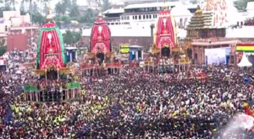 ଆରମ୍ଭ ହେଲା ରଥଟଣା, ଜନ୍ମବେଦୀ ଅଭିମୁଖେ