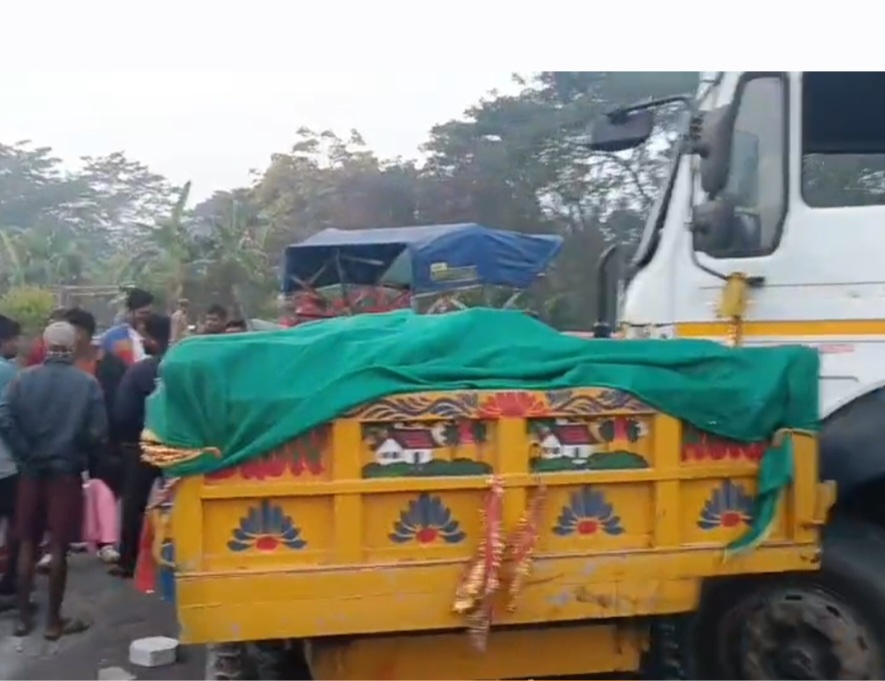 ହାଇୱା ଧକ୍କାରେ ଶ୍ରମିକ ମୃତ।